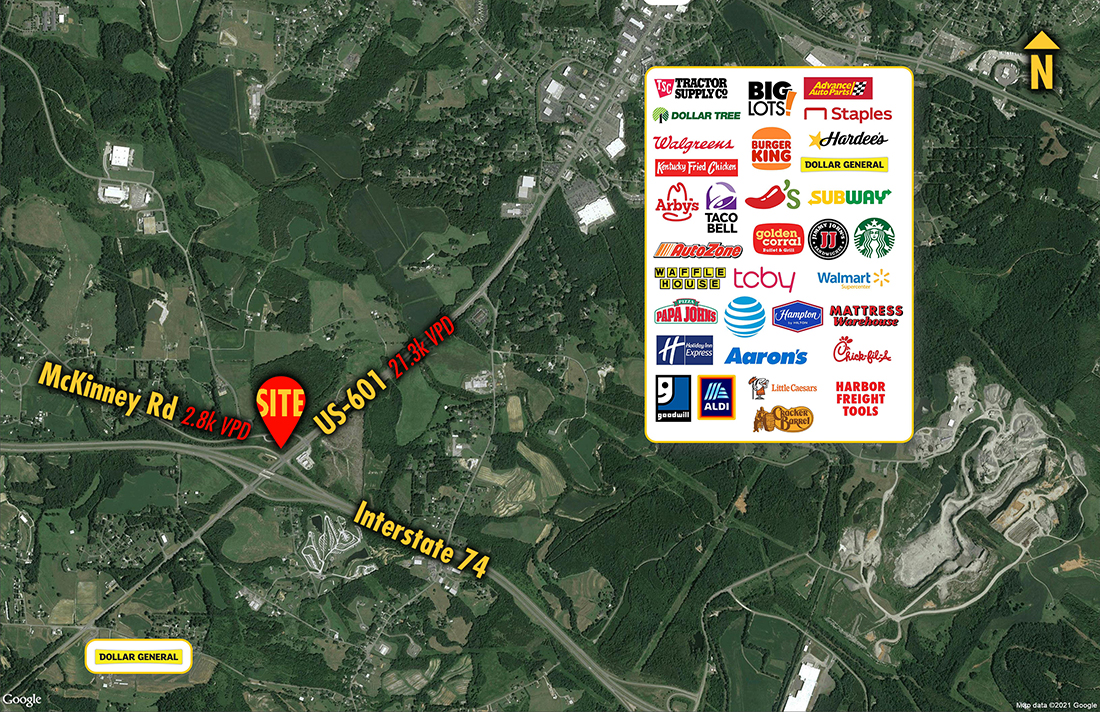 Site 1552, 153 McKinney Road, Mt. Airy, NC