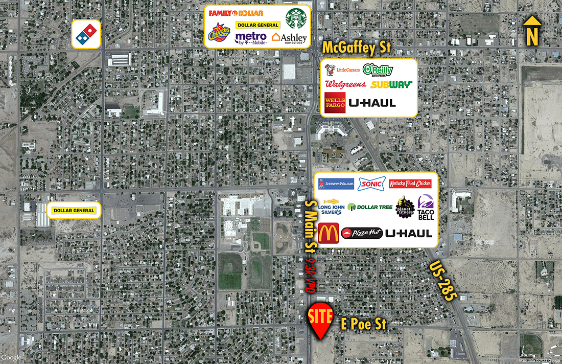 Site 20431, S Main Street South of E Poe Street, Roswell, NM