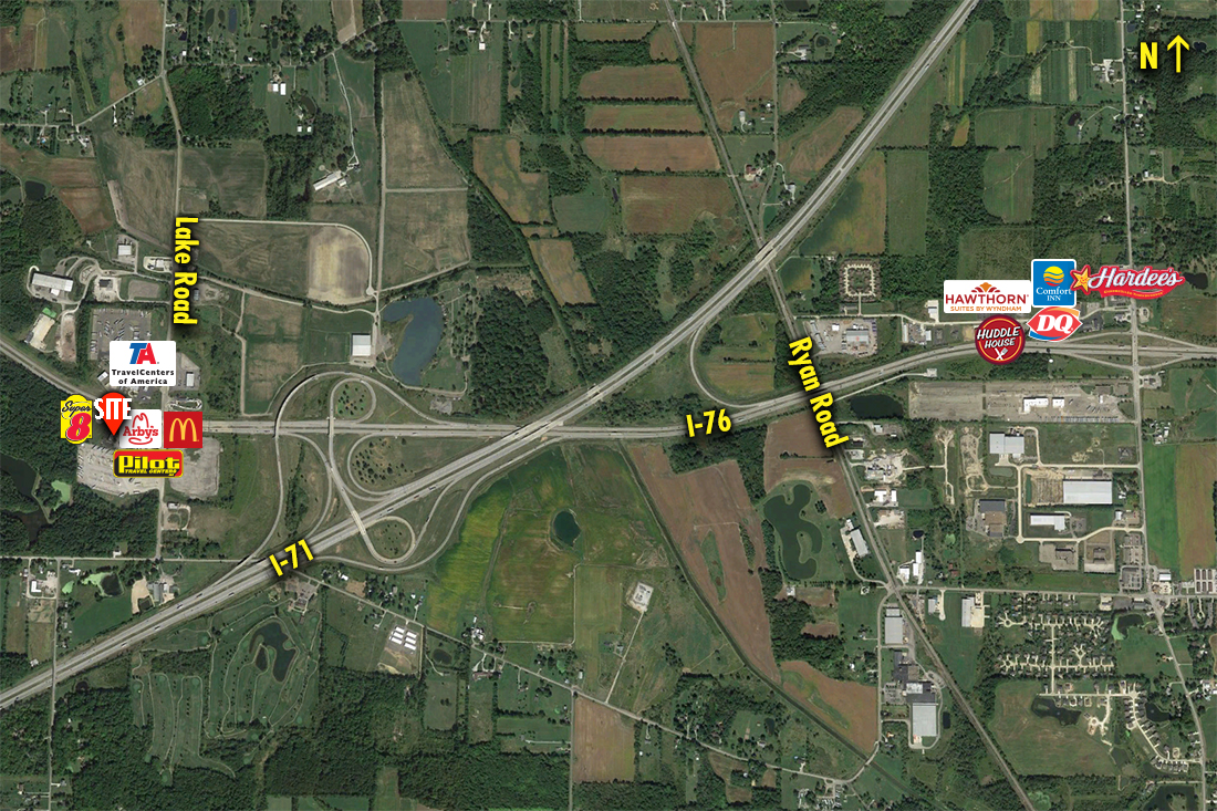 Site 5426, SEC US 224 & I-71/76, Seville, OH
