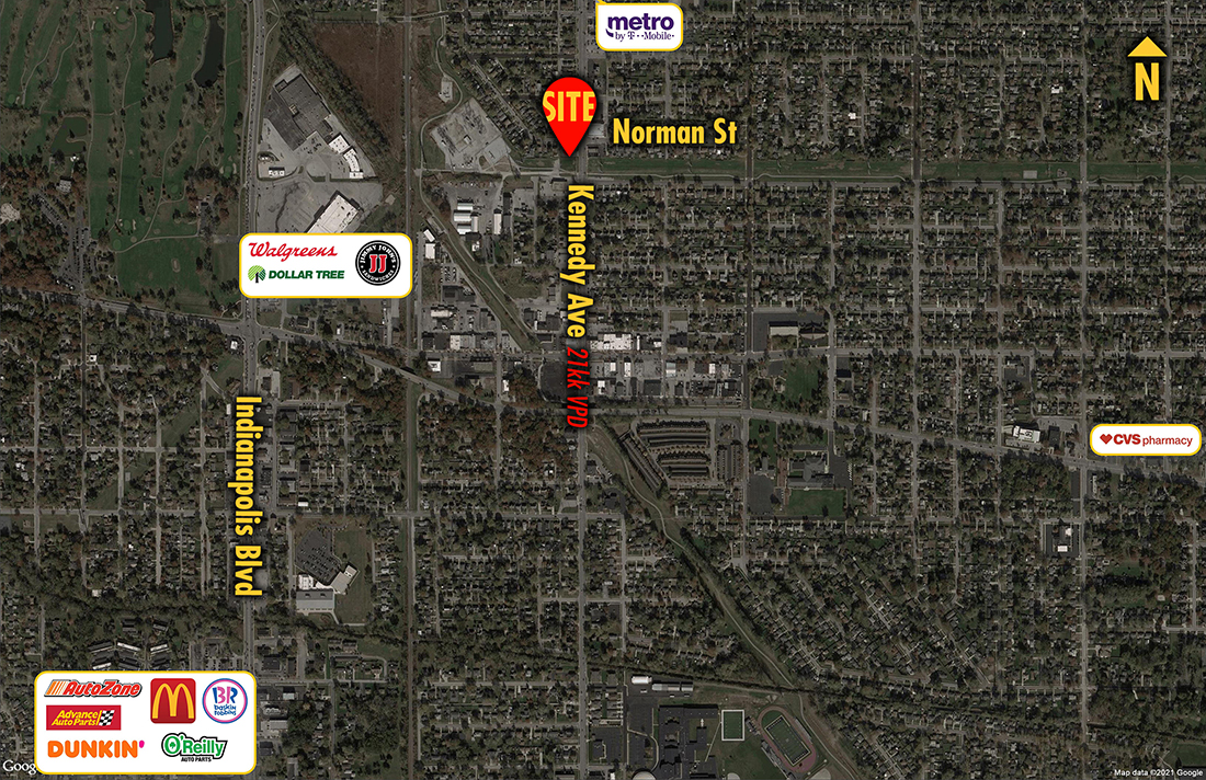 Site 7145, 8436 Kennedy Avenue, Highland, IN
