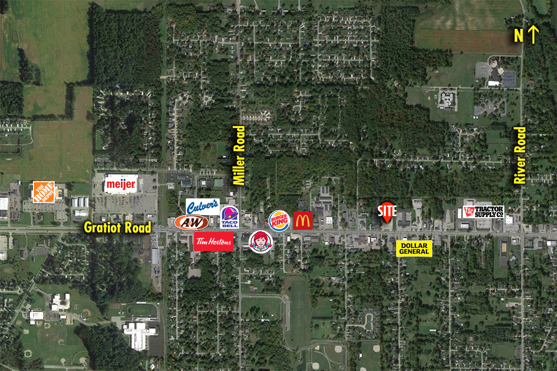 Site 8842, 7492 Gratiot Road, Saginaw, MI