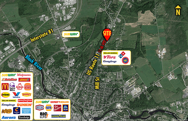 Site 1375, US- 11 South of SR-37, Watertown, NY
