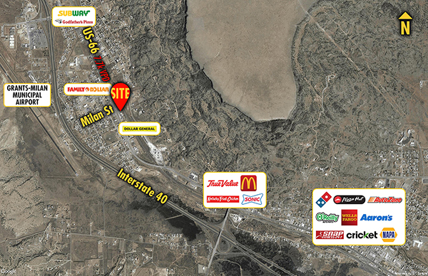 Site 1824, 632 West Highway 66, Milan, NM