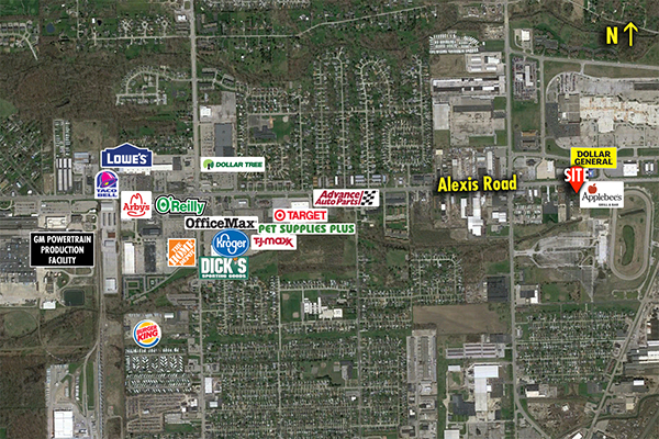 Site 3693, 246 E Alexis Road, Toledo, OH
