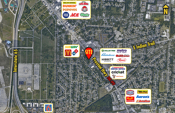 Site 3709, 5612  Preston Highway, Louisville, KY