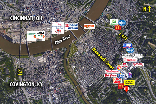 Site 3830, 2100 Monmouth Street (US 27), Newport, KY
