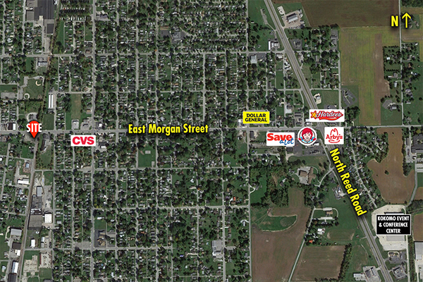 Site 6230, 101 W Morgan Street, Kokomo, IN