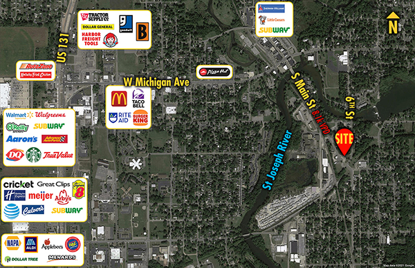 Site 7046, 418 S Main Street , Three Rivers, MI