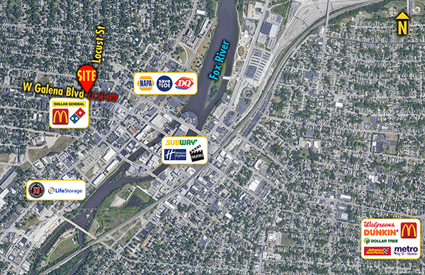 Site 8307, 359 W Galena Boulevard, Aurora, IL
