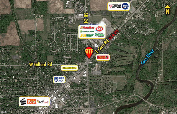 Site 8399, 1007 E Caro Road , Caro, MI