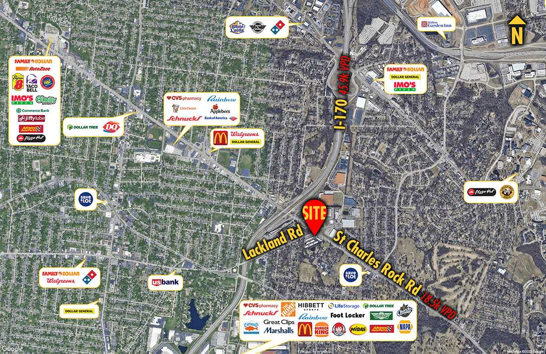 Site 25702, 8290 St Charles Rock Road, Charlack, MO