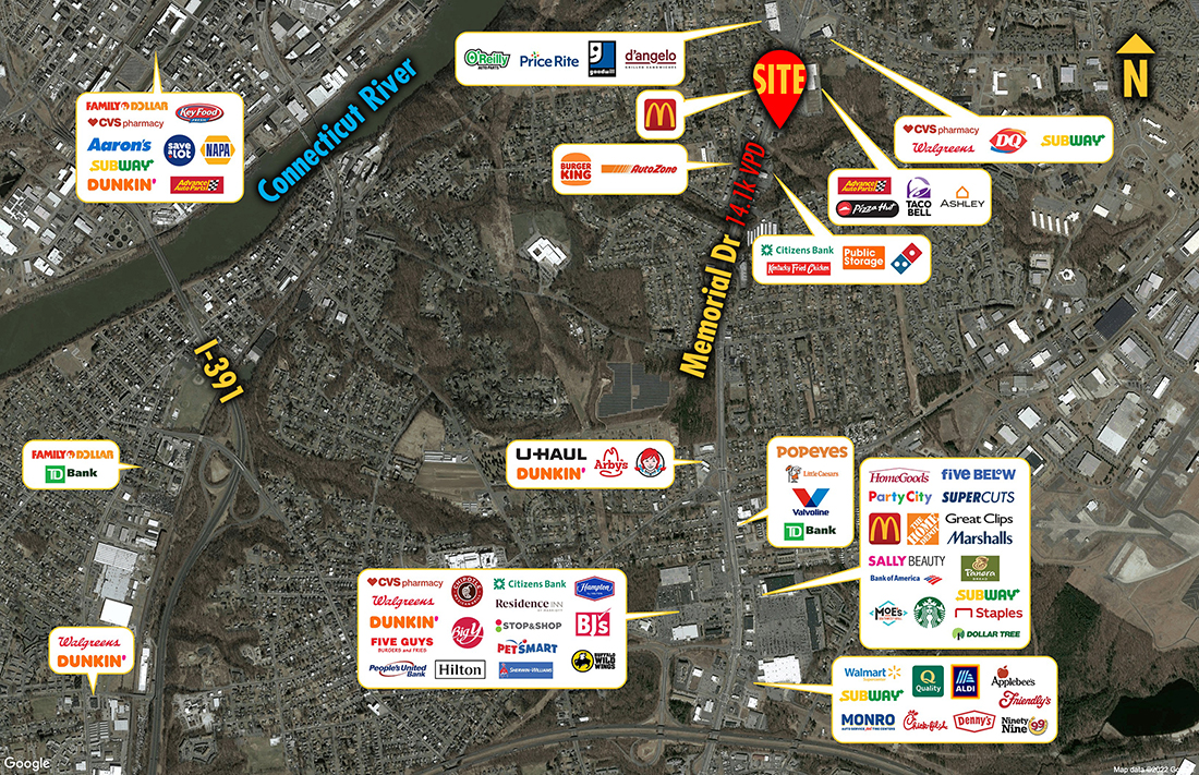 Site 44163, 1423 Memorial Drive, Chicopee                 , MA