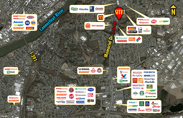 Site 44163, 1423 Memorial Drive, Chicopee                 , MA