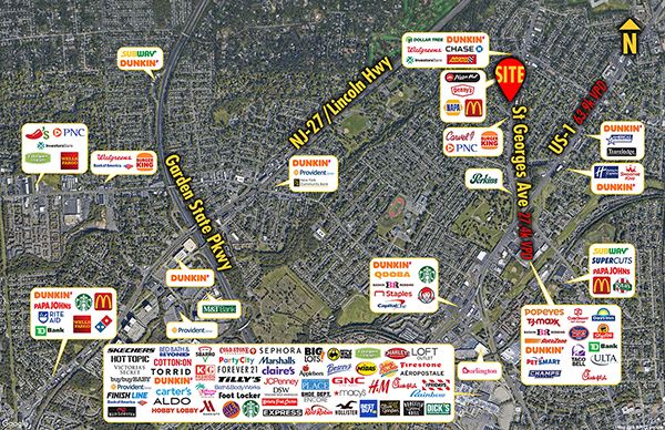 Site 44749, 1215 Saint Georges Avenue , Colonia                  , NJ