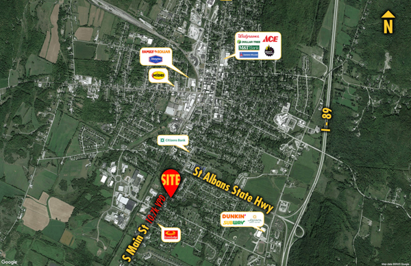 Site 484, 233 S. Main St., St. Albans, VT