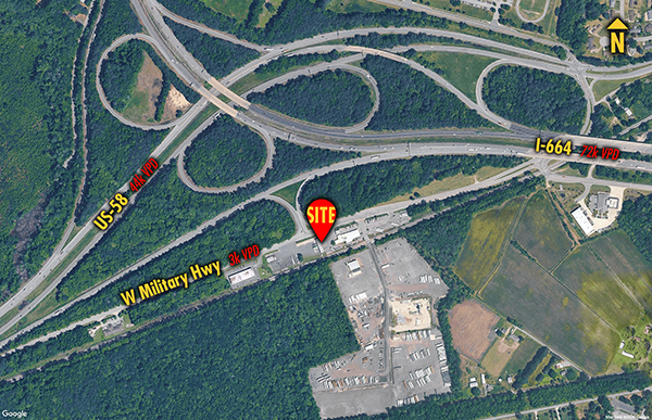 Site 26071, 4717 W Military Hwy, Chesapeake, VA