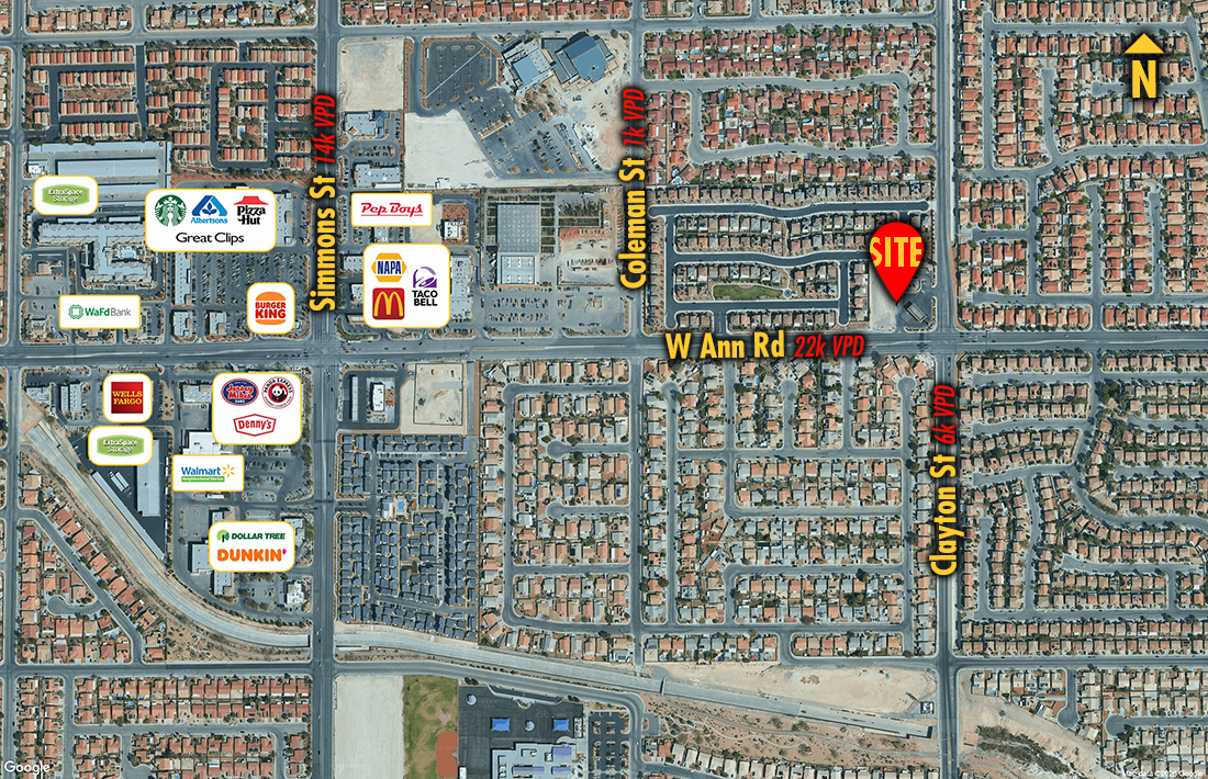 Site 42714, 2014 W Ann Rd, North Las Vegas, NV