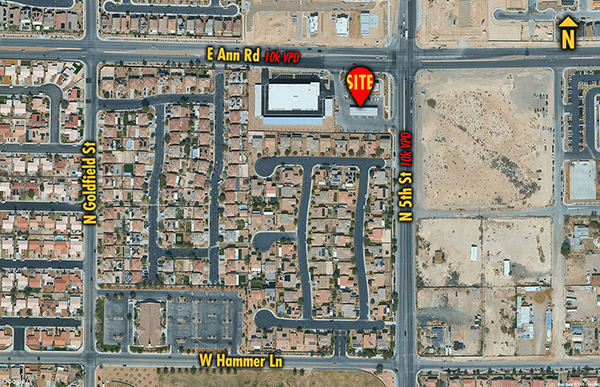 Site 42842, 5575 N 5th St, North Las Vegas, NV